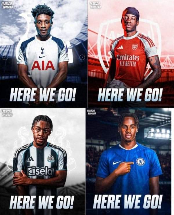 Tất cả 55 triệu bảng! Tất cả các gã khổng lồ Premier League đã đập vỡ các hậu vệ cánh: Maduaike&